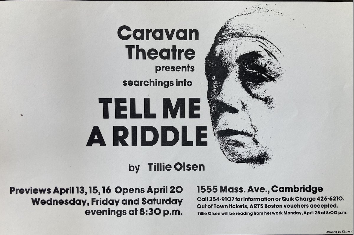 TELL ME A RIDDLE by Tillie Olson